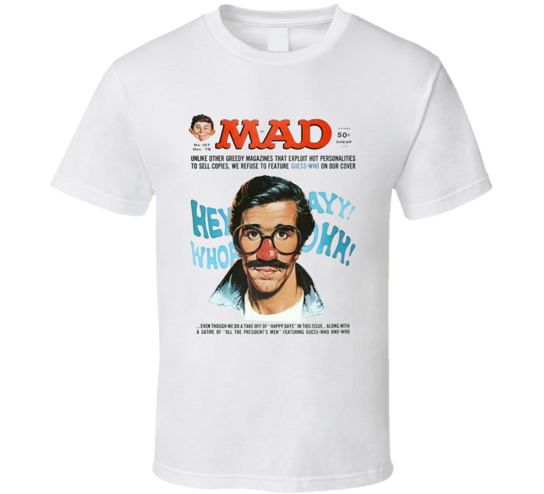 Fonzie Happy Days Magazine Cover T Shirt Fonzie Happy Days Magazine Cover T Shirt
