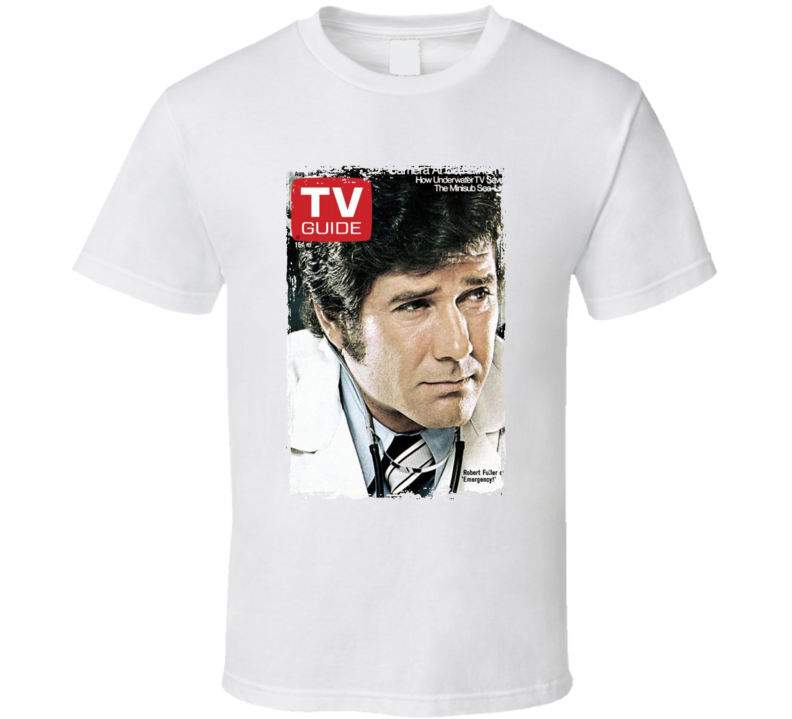 Emergency Robert Fuller Tv Magazine Cover T Shirt Emergency Robert Fuller Tv Magazine Cover T Shirt