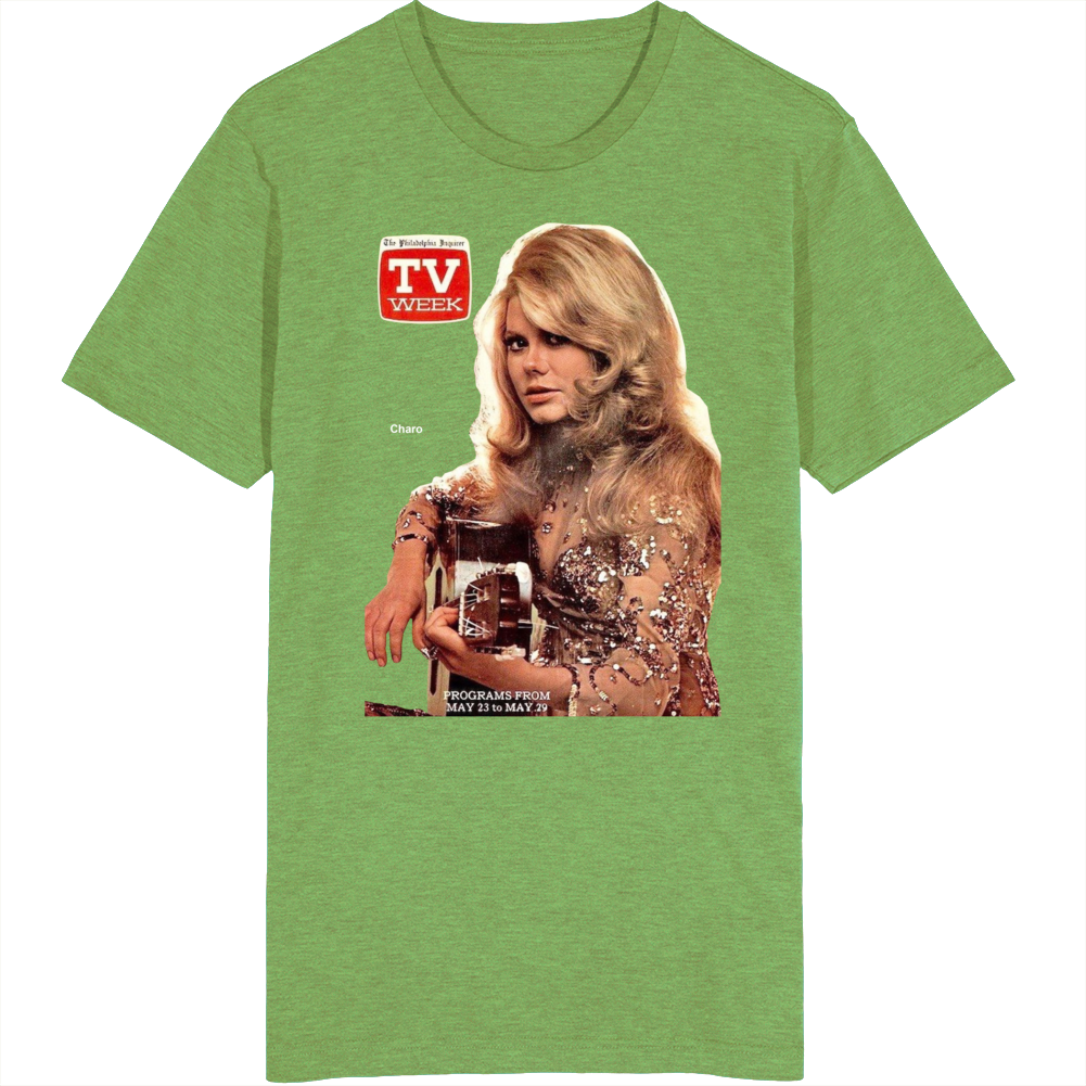 Charo Tv Magazine Cover T Shirt Charo Tv Magazine Cover T Shirt