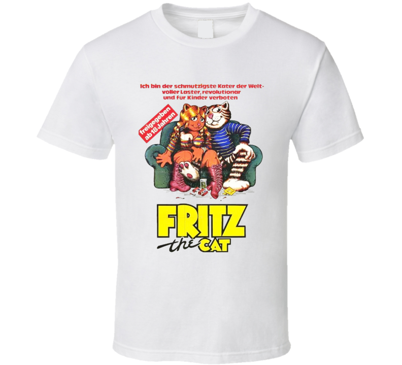 Fritz The Cat German T Shirt Fritz The Cat German T Shirt