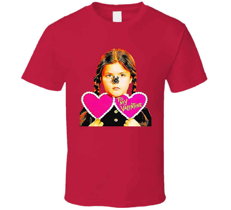The Addams Family Wednesday Valentine T Shirt The Addams Family Wednesday Valentine T Shirt