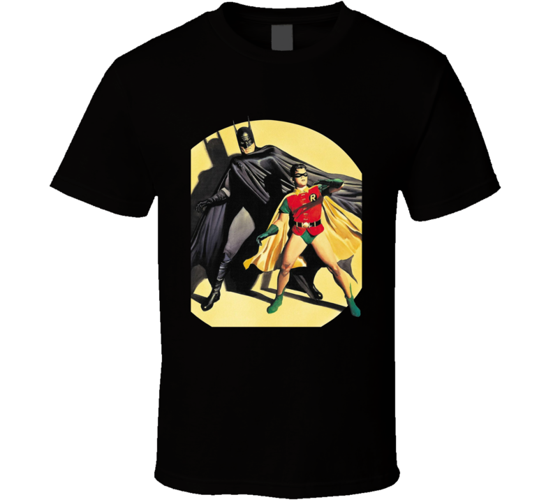 Batman And Robin Caped Crusaders T Shirt Batman And Robin Caped Crusaders T Shirt