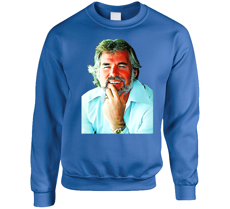 Kenny Rogers Country Singer Crewneck Sweatshirt Kenny Rogers Country Singer Crewneck Sweatshirt