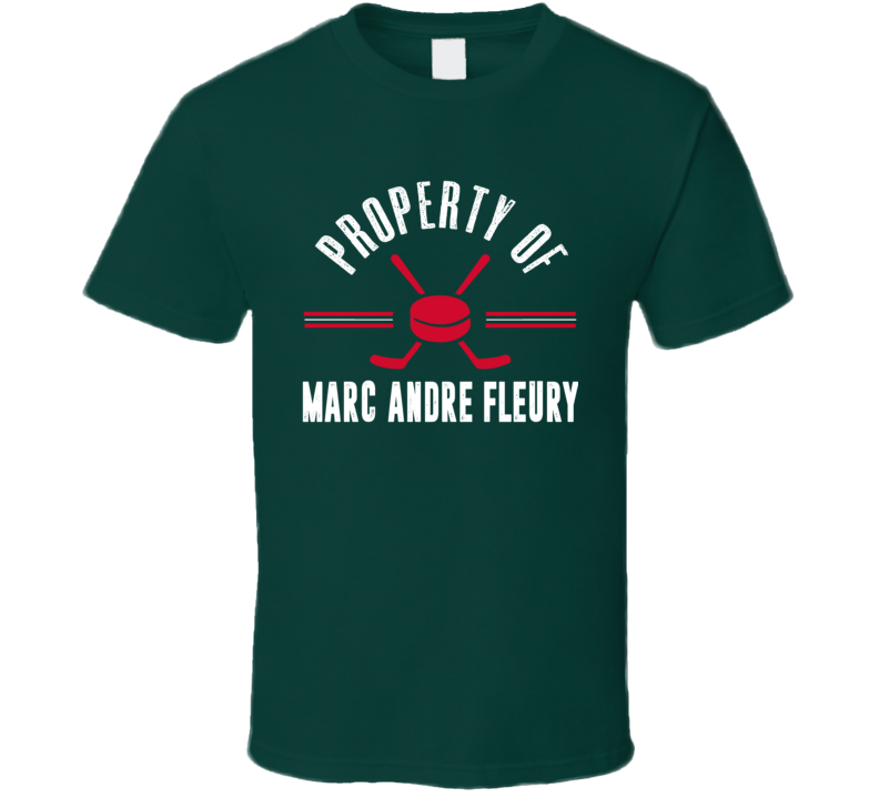 Property Of Marc-andre Fleury T Shirt Property Of Marc-andre Fleury T Shirt