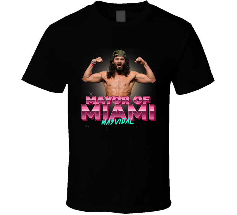 Mayor Of Miami Jorge Masvidal T Shirt Mayor Of Miami Jorge Masvidal T Shirt
