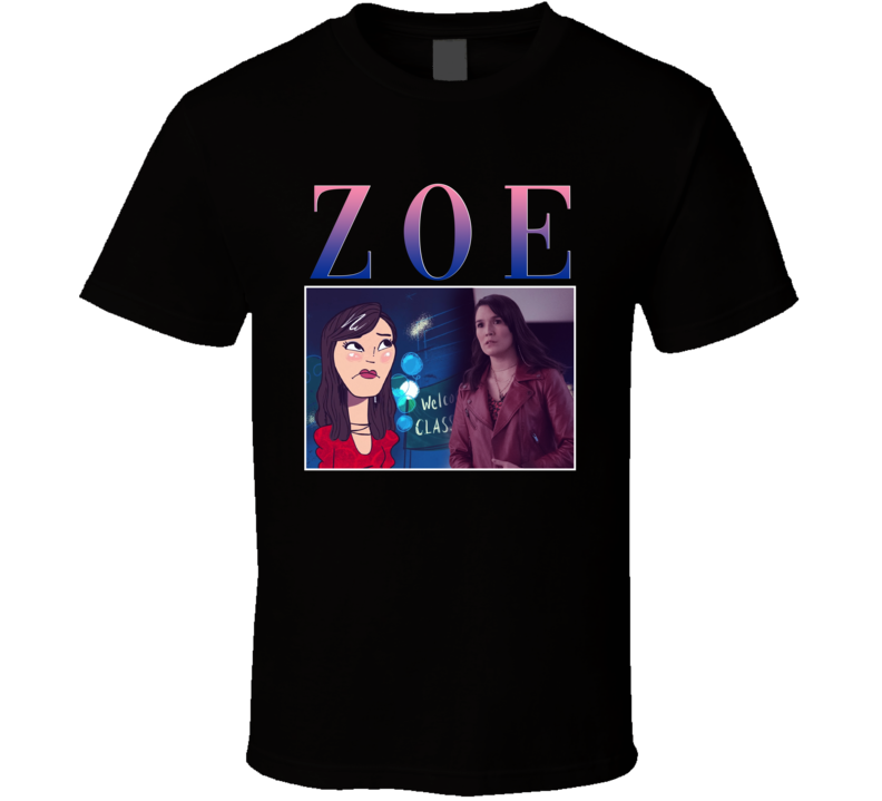 Zoe The Afterparty 90s Style T Shirt Zoe The Afterparty 90s Style T Shirt