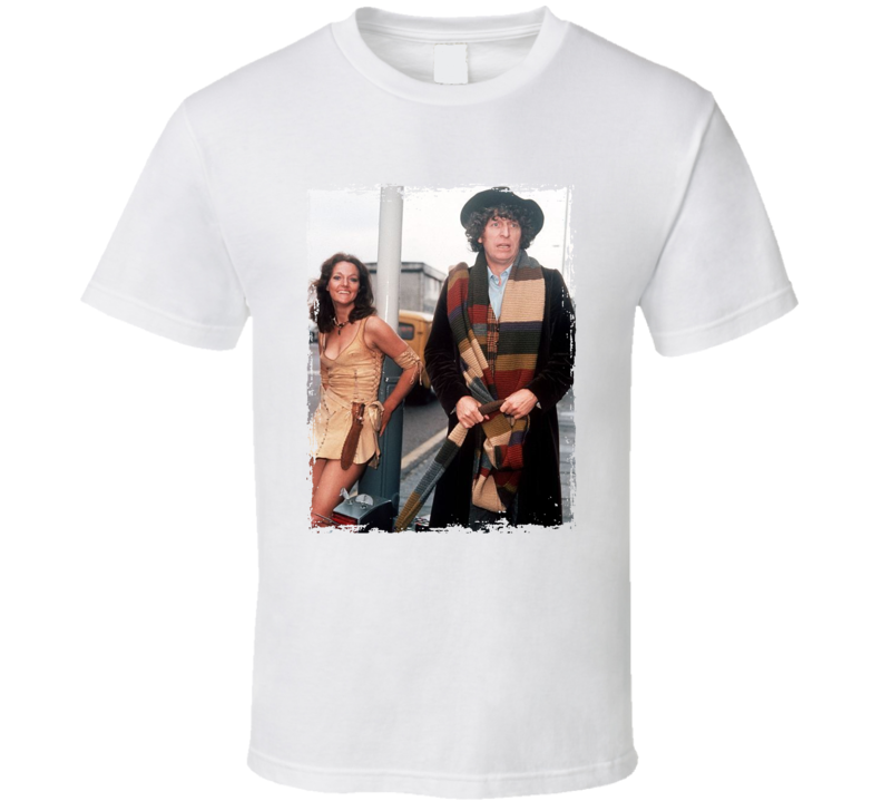 Tom Baker Louise Jameson Doctor Who T Shirt Tom Baker Louise Jameson Doctor Who T Shirt