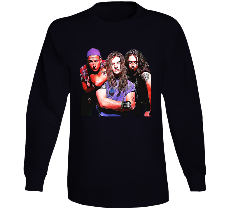 Airheads Movie Sandler Fraser Buscemi Long Sleeve T Shirt Airheads Movie Sandler Fraser Buscemi Long Sleeve T Shirt