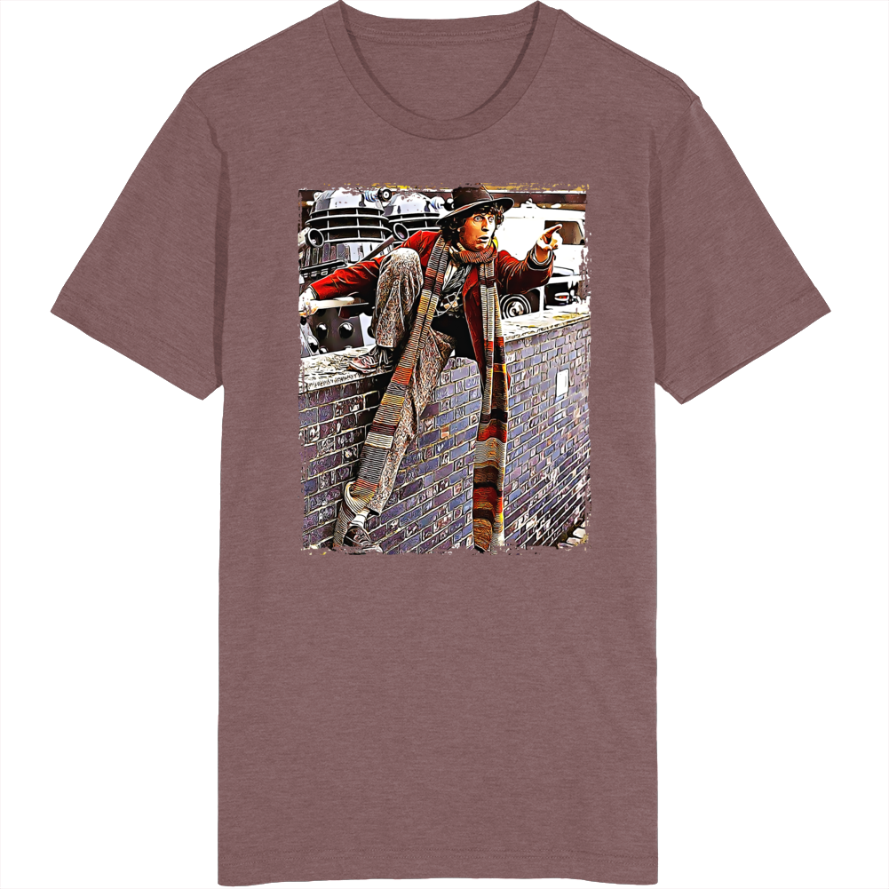 Tom Baker Dr Who Tv Show T Shirt Tom Baker Dr Who Tv Show T Shirt