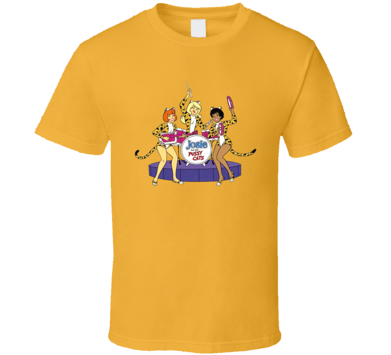 Josie And The Pussycats Cartoon Band T Shirt Josie And The Pussycats Cartoon Band T Shirt