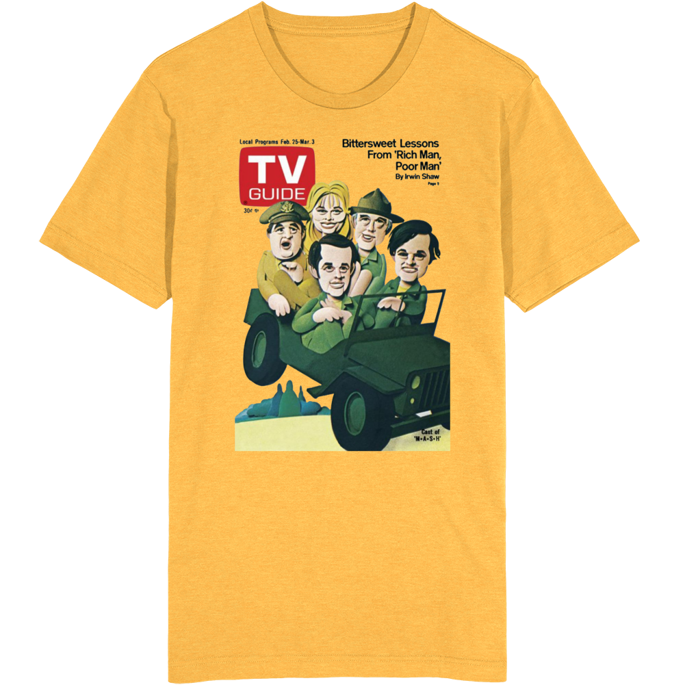Mash Tv Magazine T Shirt Mash Tv Magazine T Shirt