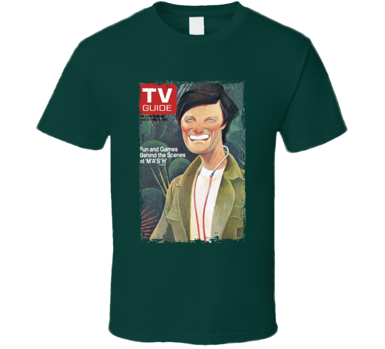 Mash Alan Alda Tv Magazine Cover T Shirt Mash Alan Alda Tv Magazine Cover T Shirt