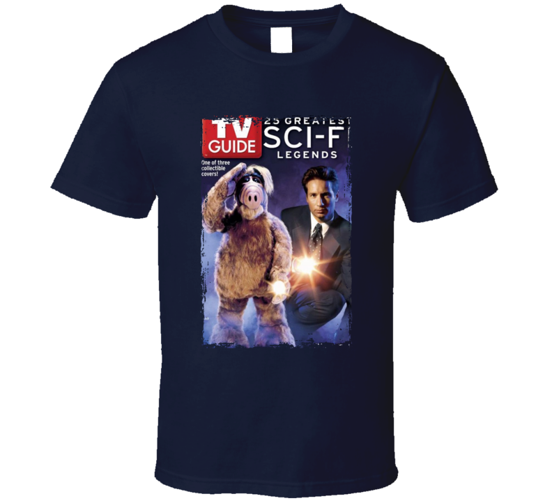 Greatest Sci-fi Legends Tv Magazine Cover T Shirt Greatest Sci-fi Legends Tv Magazine Cover T Shirt