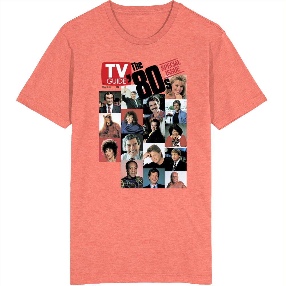 The 80s Special Issue Tv Magazine Cover T Shirt The 80s Special Issue Tv Magazine Cover T Shirt