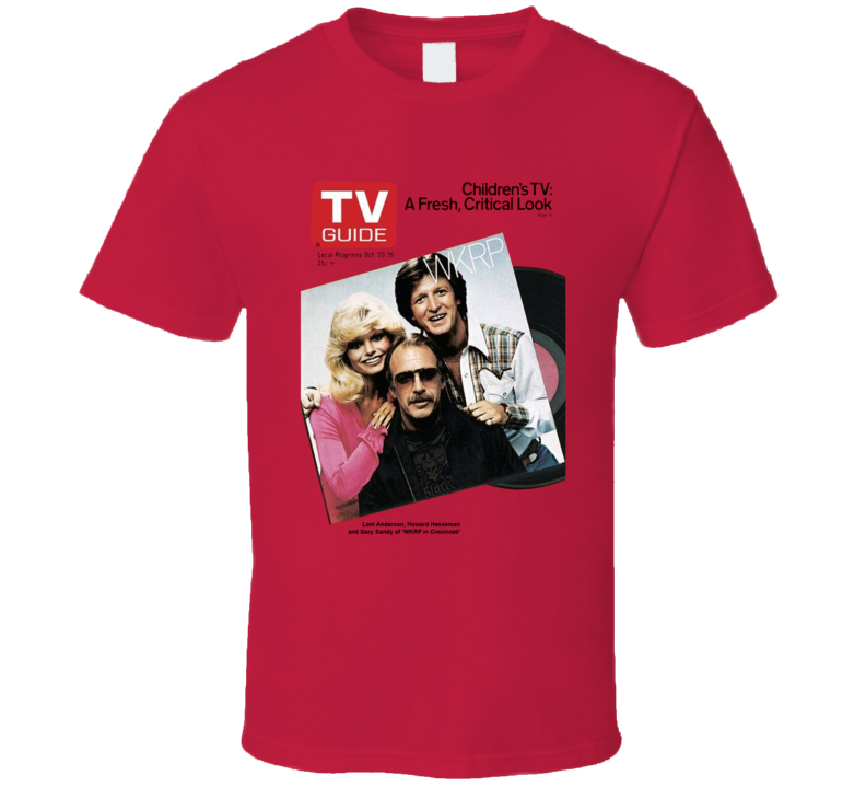 Wkrp In Cincinnati Tv Magazine Cover T Shirt Wkrp In Cincinnati Tv Magazine Cover T Shirt