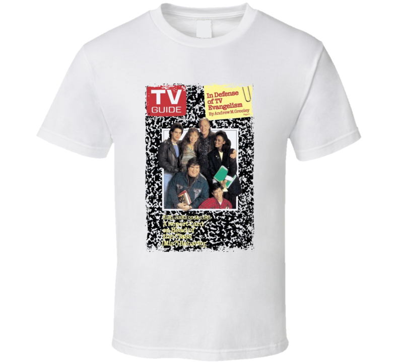 Head Of The Class Tv Magazine Cover T Shirt Head Of The Class Tv Magazine Cover T Shirt