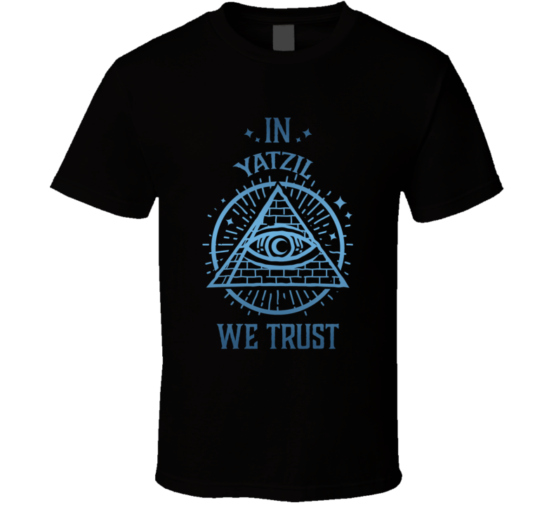In Yatzil We Trust Moon Knight T Shirt In Yatzil We Trust Moon Knight T Shirt
