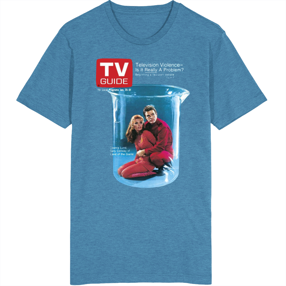 Land Of The Giants Tv Magazine Cover T Shirt Land Of The Giants Tv Magazine Cover T Shirt