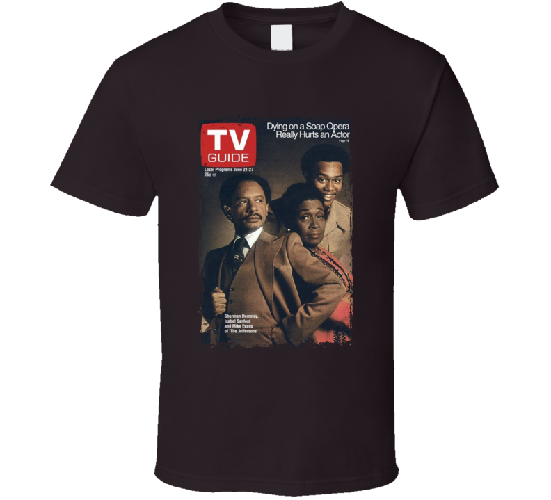 The Jeffersons Tv Magazine T Shirt The Jeffersons Tv Magazine T Shirt