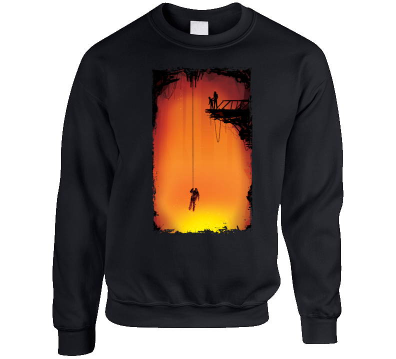 Terminator You Must Lower Me Into The Steel Crewneck Sweatshirt Terminator You Must Lower Me Into The Steel Crewneck Sweatshirt