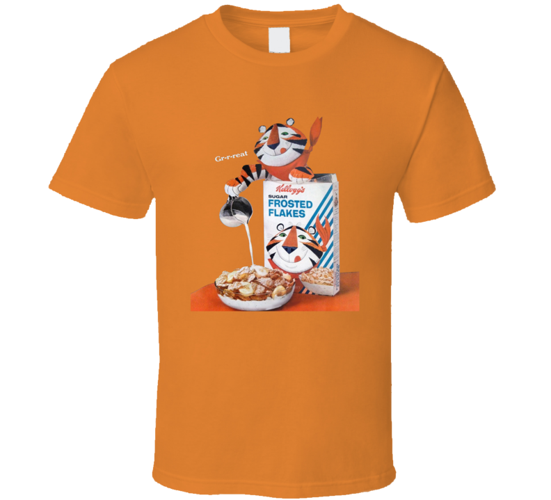 Frosted Flakes Tony The Tiger T Shirt Frosted Flakes Tony The Tiger T Shirt