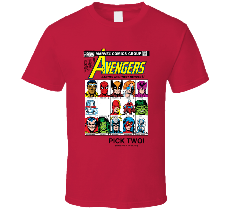 Avengers Marvel Comics Issue 221 T Shirt Avengers Marvel Comics Issue 221 T Shirt