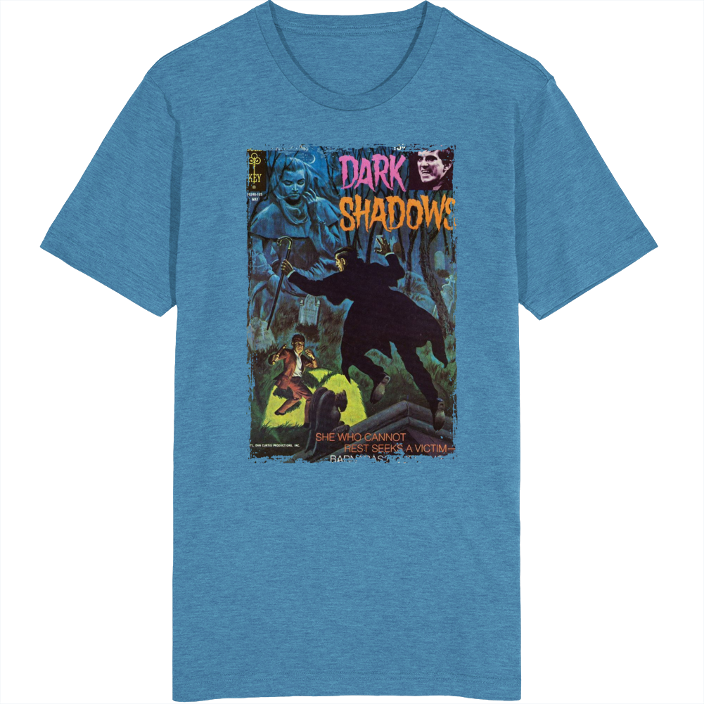 Dark Shadows Comic Book Cover T Shirt Dark Shadows Comic Book Cover T Shirt
