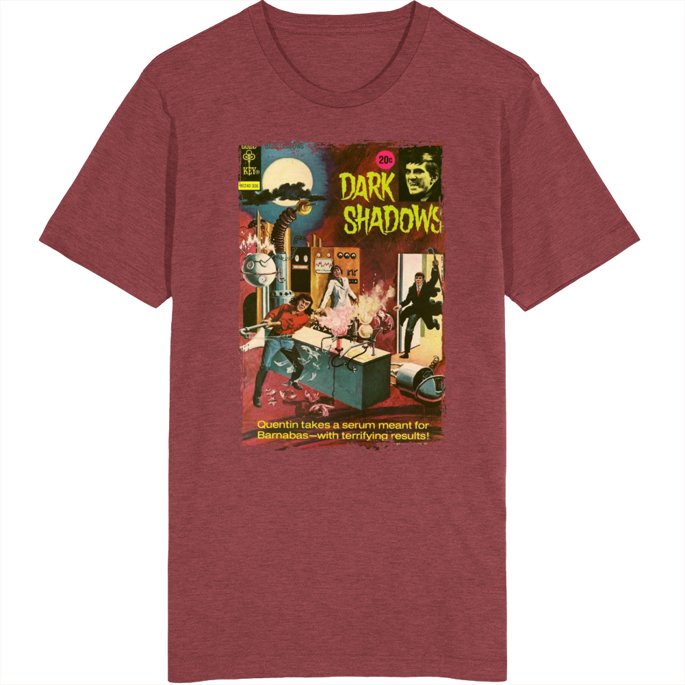 Dark Shadows Quentin Takes A Serum Comic T Shirt Dark Shadows Quentin Takes A Serum Comic T Shirt