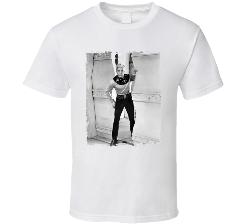 Buster Crabbe Flash Gordon Movie T Shirt Buster Crabbe Flash Gordon Movie T Shirt