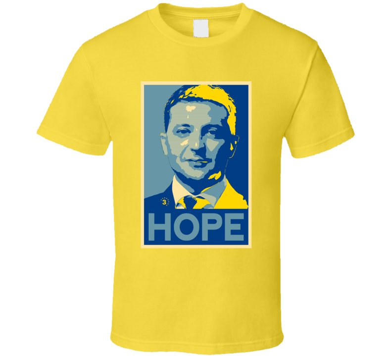 Volodymyr Zelenskyy Hope Style T Shirt Volodymyr Zelenskyy Hope Style T Shirt
