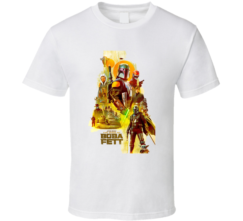 The Book Of Boba Fett Tv Series T Shirt The Book Of Boba Fett Tv Series T Shirt