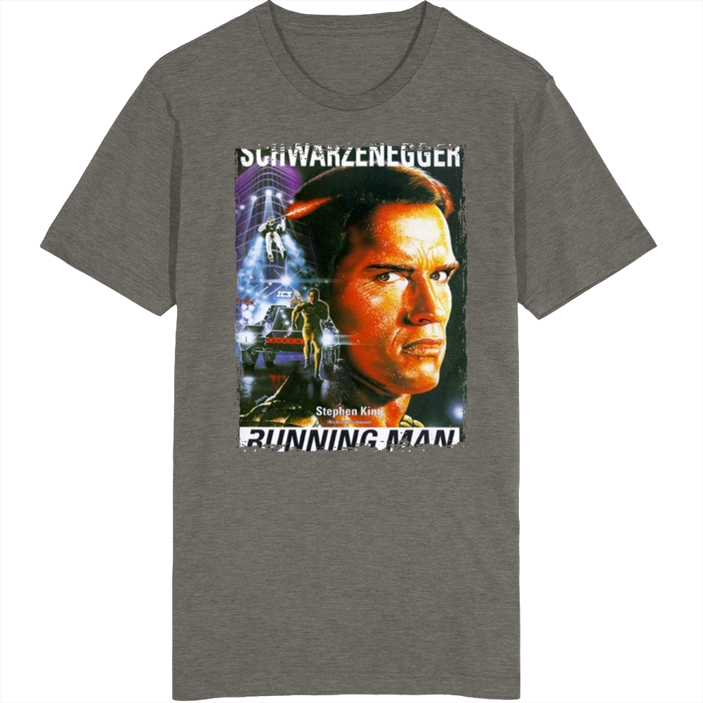 Arnold Schwarzenegger Running Man Movie T Shirt Arnold Schwarzenegger Running Man Movie T Shirt