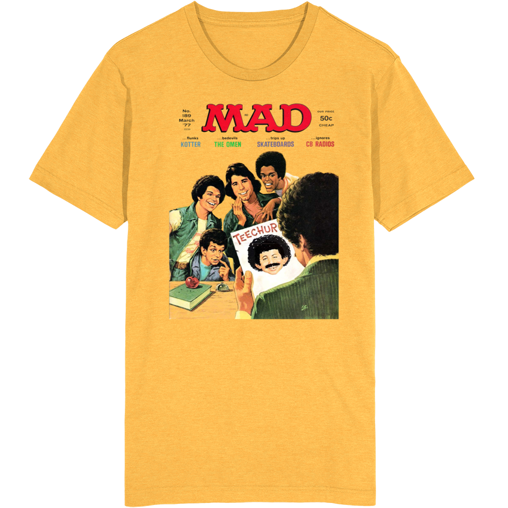Welcome Back Kotter Mad Magazine Cover T Shirt Welcome Back Kotter Mad Magazine Cover T Shirt