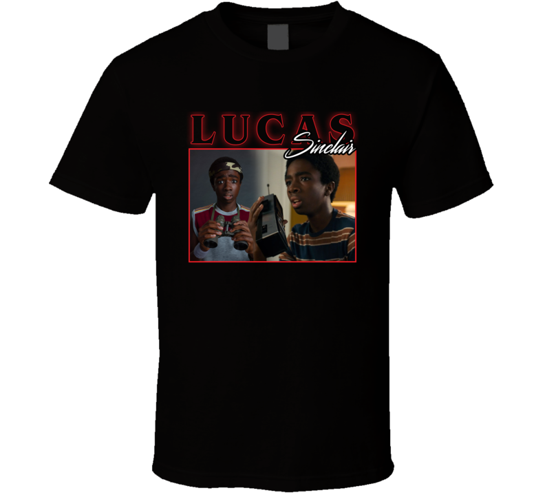 Lucas Sinclair Stranger Things 90s Style T Shirt Lucas Sinclair Stranger Things 90s Style T Shirt