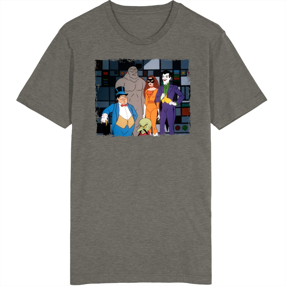 Batman And Robin Villains Animated Tv Series T Shirt Batman And Robin Villains Animated Tv Series T Shirt