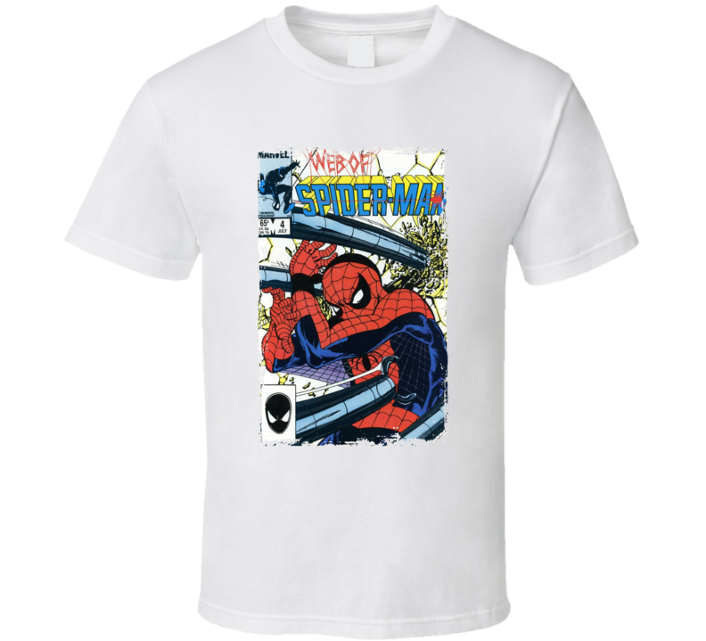Web Of Spiderman Comic Book T Shirt Web Of Spiderman Comic Book T Shirt