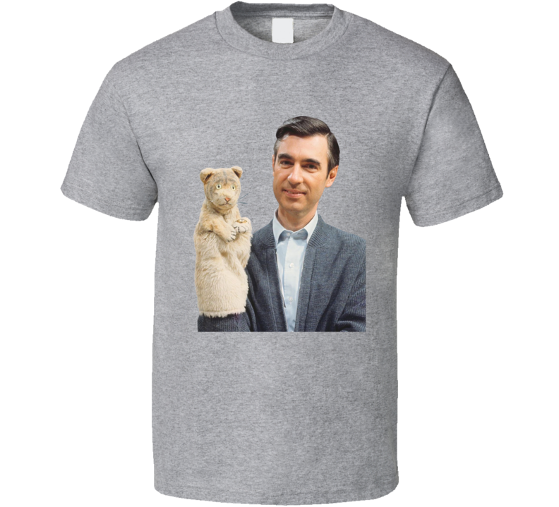 Mister Rogers And Daniel Tiger Puppet T Shirt Mister Rogers And Daniel Tiger Puppet T Shirt