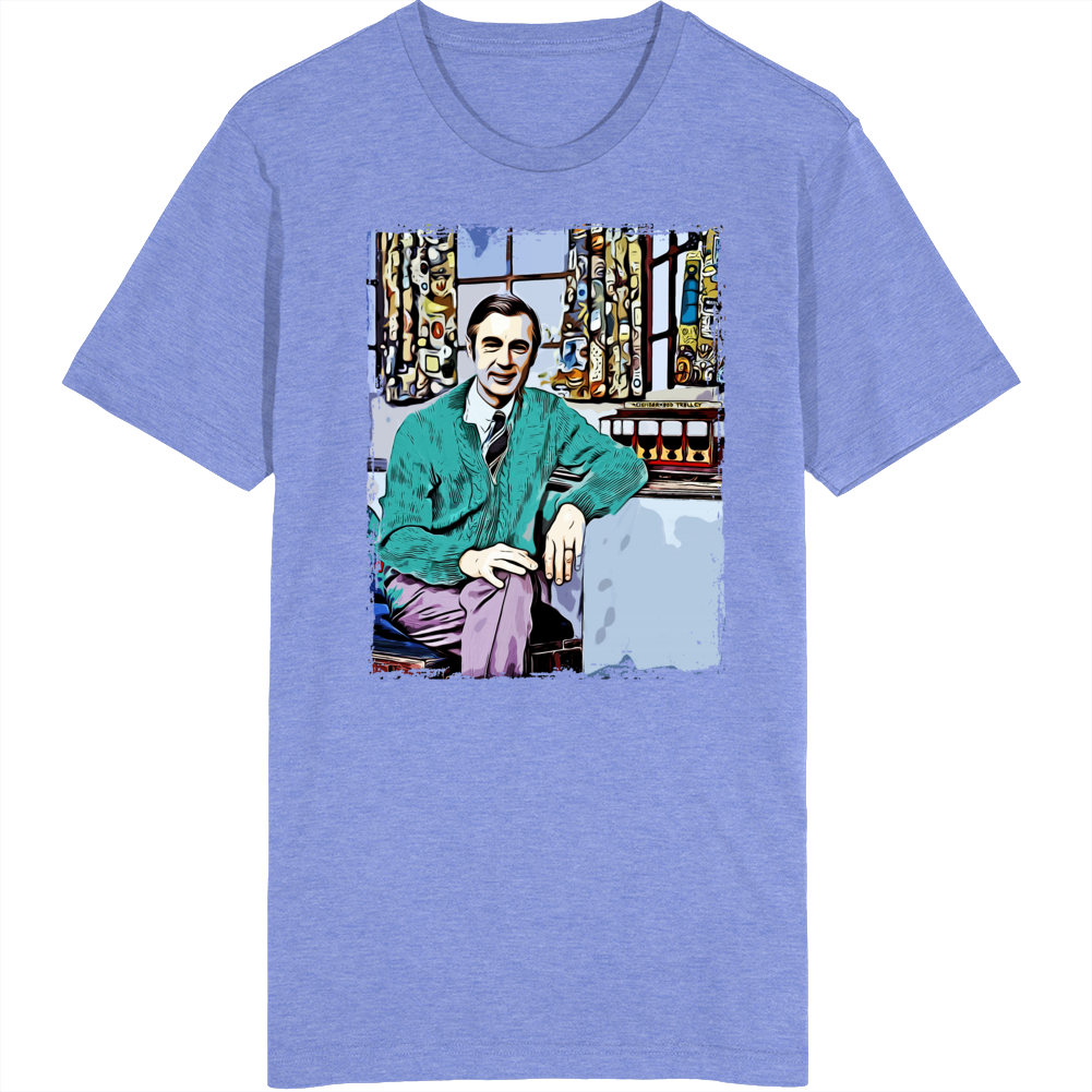 Mister Rogers And The Neighborhood Trolley T Shirt Mister Rogers And The Neighborhood Trolley T Shirt