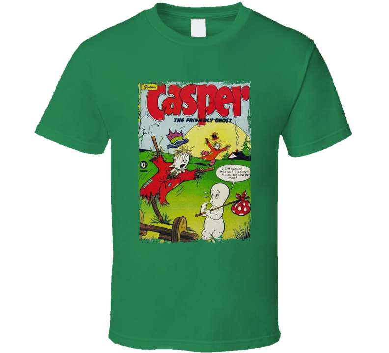 Casper The Friendly Ghost Vintage Comic T Shirt Casper The Friendly Ghost Vintage Comic T Shirt