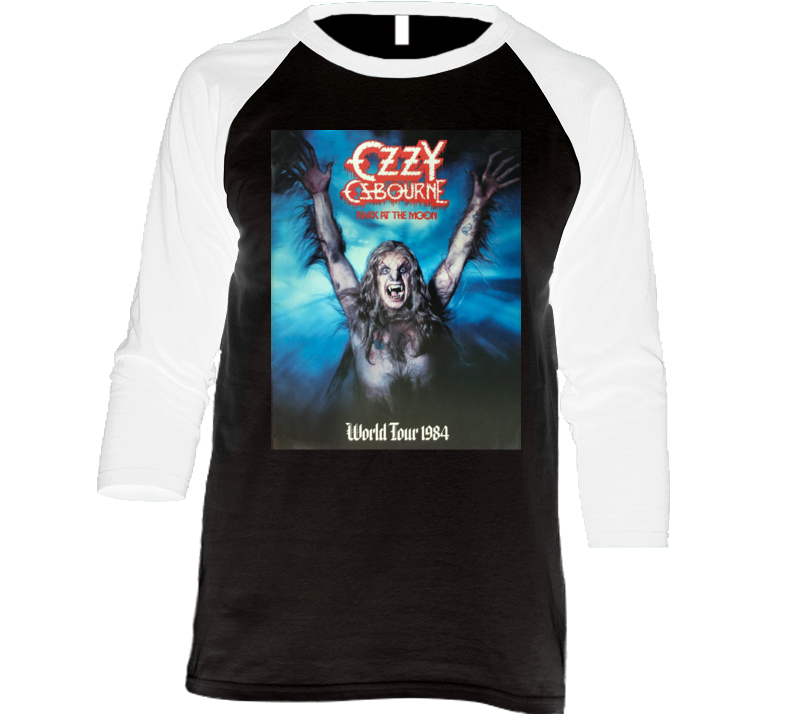 Bark At The Moon Tour T Shirt Bark At The Moon Tour T Shirt