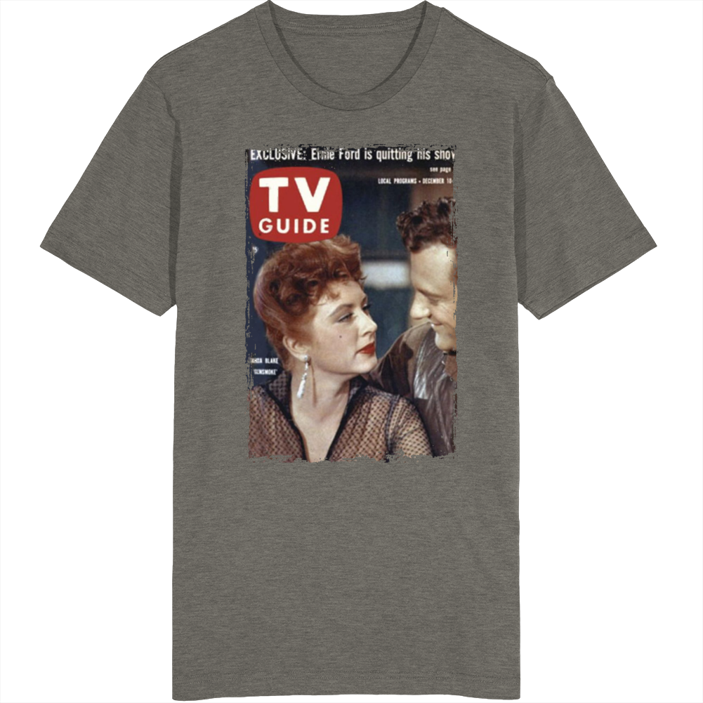 Gunsmoke Amanda Blake Tv Magazine Cover T Shirt Gunsmoke Amanda Blake Tv Magazine Cover T Shirt