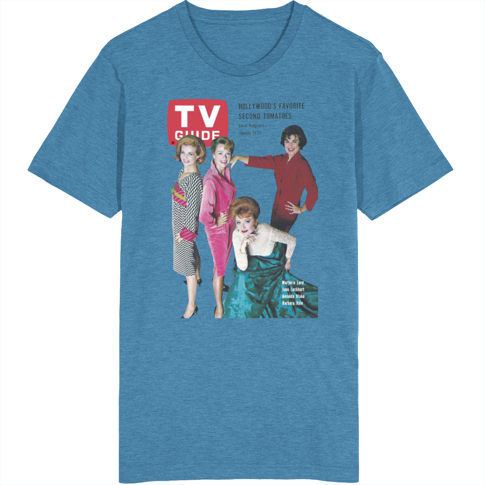 Tv's Leading Ladies Tv Magazine Cover T Shirt Tv's Leading Ladies Tv Magazine Cover T Shirt