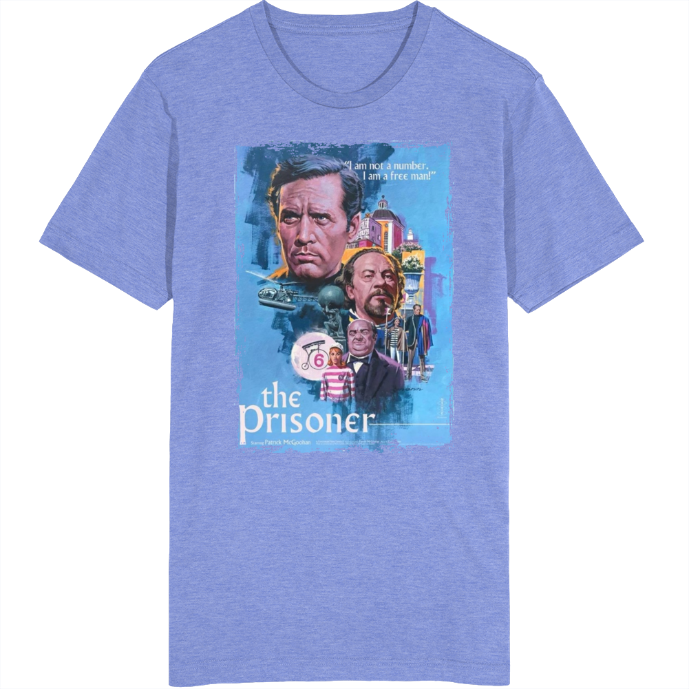 The Prisoner Patrick Mcgoohan Tv Series T Shirt The Prisoner Patrick Mcgoohan Tv Series T Shirt