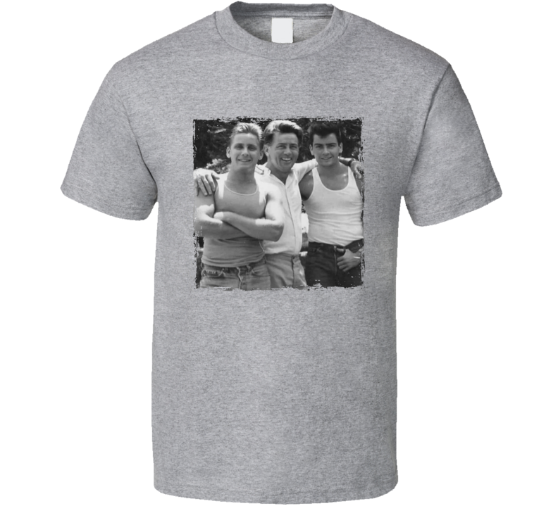Martin Sheen Emilio Estevez Charlie Sheen T Shirt Martin Sheen Emilio Estevez Charlie Sheen T Shirt
