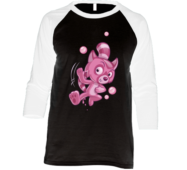 Beanie Boo Bubblegum Lemur Raglan T Shirt Beanie Boo Bubblegum Lemur Raglan T Shirt
