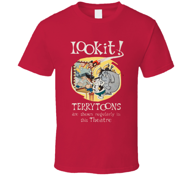Terrytoons Theatre T Shirt Terrytoons Theatre T Shirt