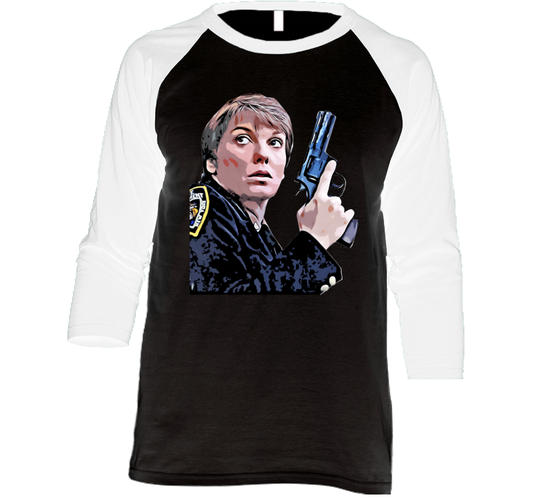Cagney And Lacey Tyne Daly Raglan T Shirt Cagney And Lacey Tyne Daly Raglan T Shirt