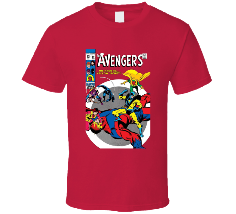 The Avengers Comic Issue 59 T Shirt The Avengers Comic Issue 59 T Shirt