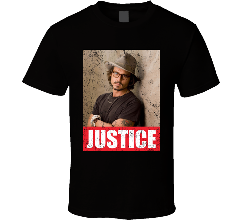 Justice For Johnny Depp T Shirt Justice For Johnny Depp T Shirt