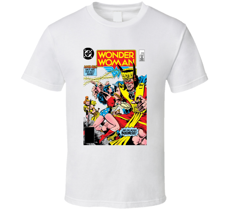 Wonder Woman Comic Issue 316 T Shirt Wonder Woman Comic Issue 316 T Shirt